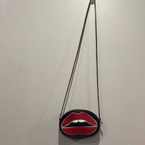 Red Lips Crossbody Bag